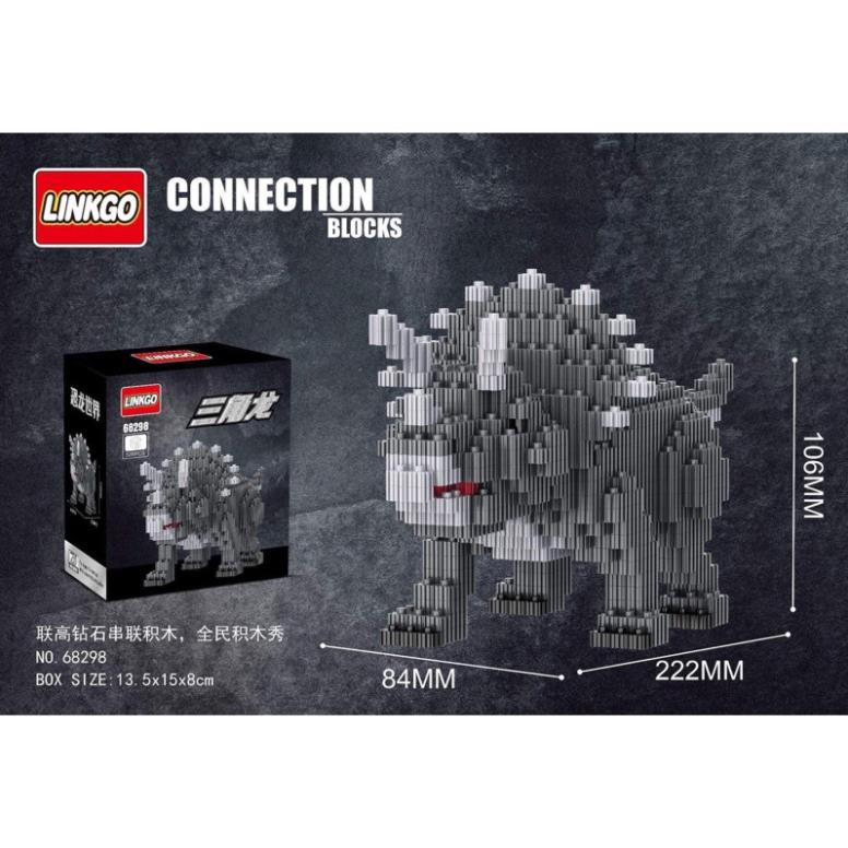 Bộ Đồ Chơi Lắp Ráp Hình Chú Khủng Long 5789