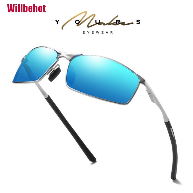 [Willbehot] Polarized Sunglasses Men Driving Mirror Color Night Vision Goggles Eyeglasses [Hot]