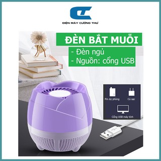 ĐÈN NGỦ BẮT MUỖI THÔNG MINH HÌNH BÔNG HOA - TIỆN ÍCH SIÊU HOT-HÀNG NỘI ĐỊA TRUNG-PHÙ HỢP TRONG MỌI CĂN PHÒNG