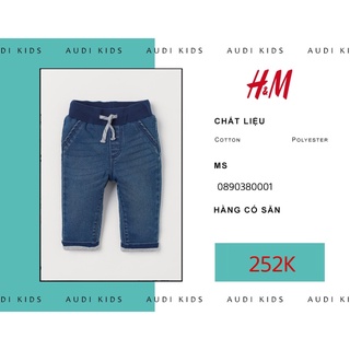 Quần Denim Joggers dành cho bé từ 4 tháng đến 9 tháng - H&M Chính Hàng