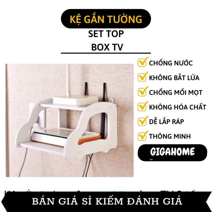 Kệ TV Gắn Tường GILA HOME Với Thiết Kế Thông Minh Chống Nước Và Không Bắt Lửa