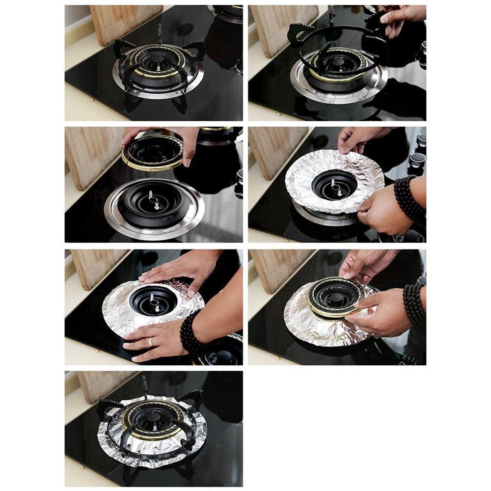 Set 10 Tấm Lót Bếp Ga / Lò Nướng / Lò Nướng 10 Món Chất Liệu Dày Dặn Tiện