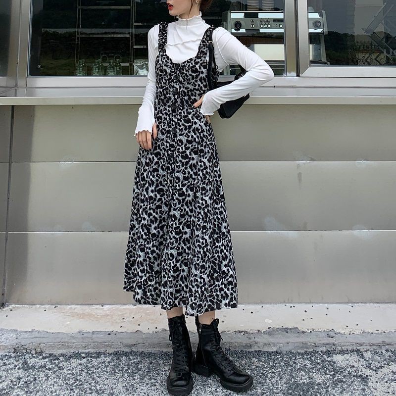 Đầm Nữ Hai Dây Họa Tiết Da Báo Thời Trang | BigBuy360 - bigbuy360.vn