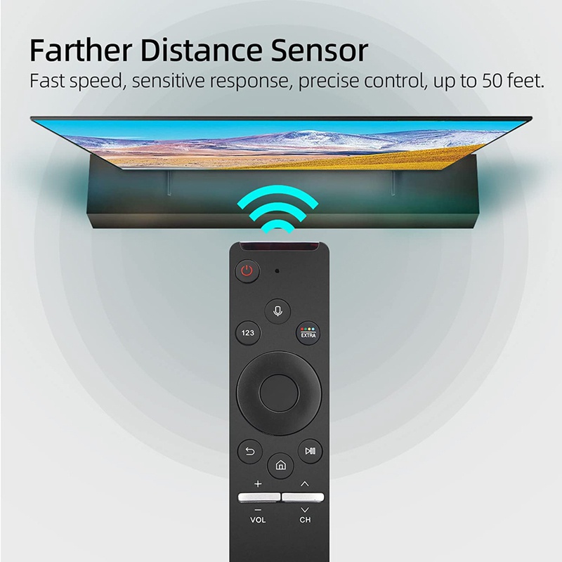 Remote thông minh có đèn LED cho TV QLED LCD 4K 8K HDR