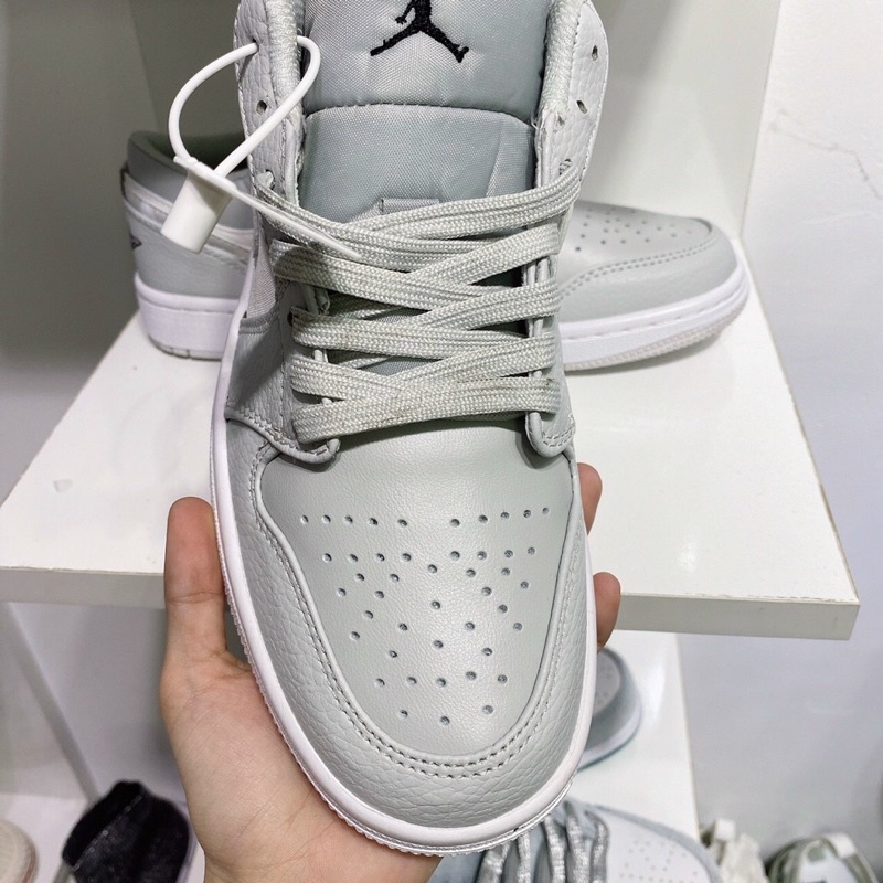 [JDCAMOMID28501] Giày Thể Thao Sneaker JD Camo MID LOW xám trắng cổ thấp Jordan Nam nữ bản cao cấp Ảnh Thật 100%