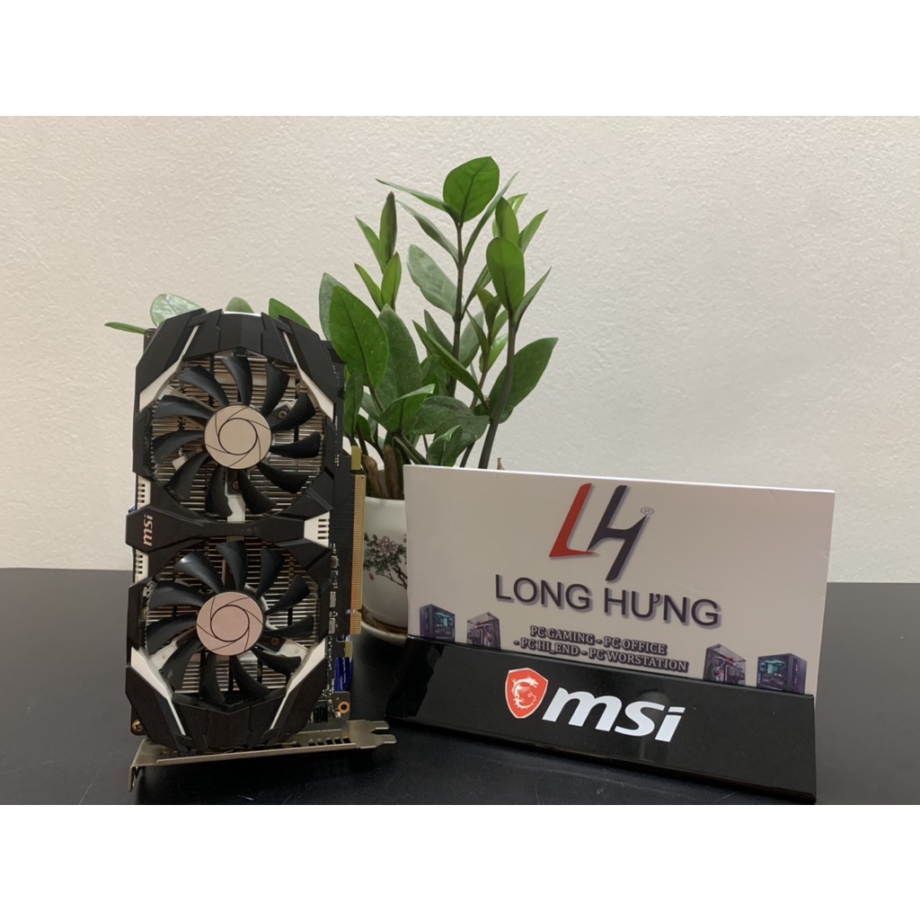 Card màn hình MSI GTX 1050ti 4G 2fan cũ