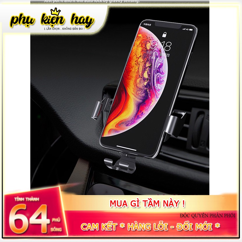 Giá đỡ Rock kẹp điện thoại cửa gió oto xe hơi Gravity air Vent car mount Pro chính hãng | WebRaoVat - webraovat.net.vn