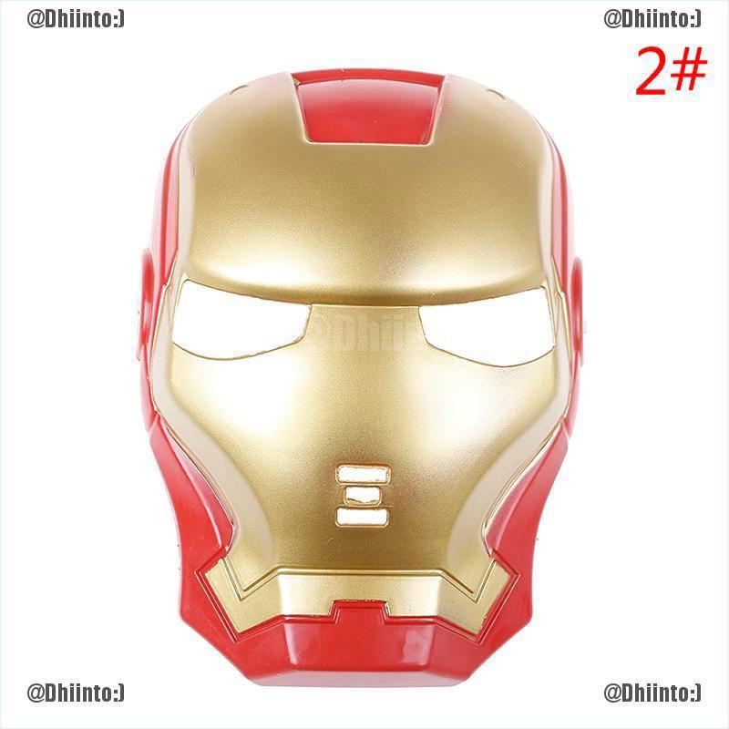 1 Mặt Nạ Siêu Anh Hùng Avengers Spiderman Iron Man Mask Novelty