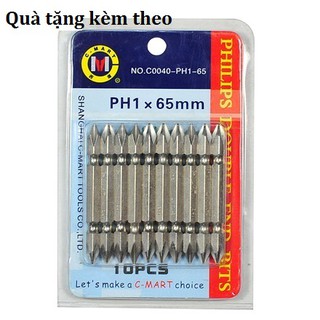 Máy khoan vặn vít dùng pin C-Mart W0023