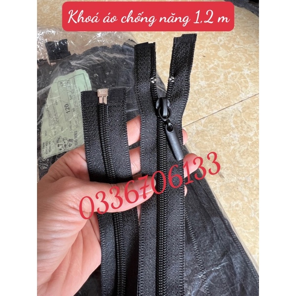 Khoá áo chống nắng dài 1.2 m