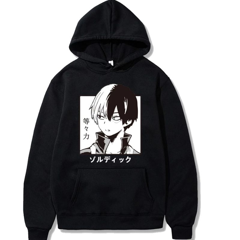 Áo Khoác Hoodie In Hình Anime Shoto Todoroki My Hero Academia Giá Rẻ Cho Nam Và Nữ