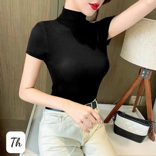 V140 - Áo len cổ cao dáng ôm