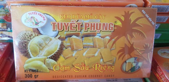 Kẹo dừa Tuyết Phụng  300G -Kẹo dừa mỏ cày bến tre