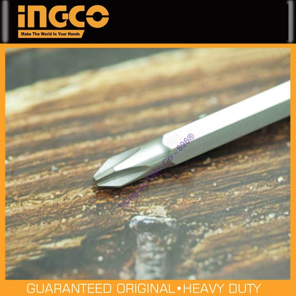 Tuốc nơ vít  2 đầu INGCO AKISD0201