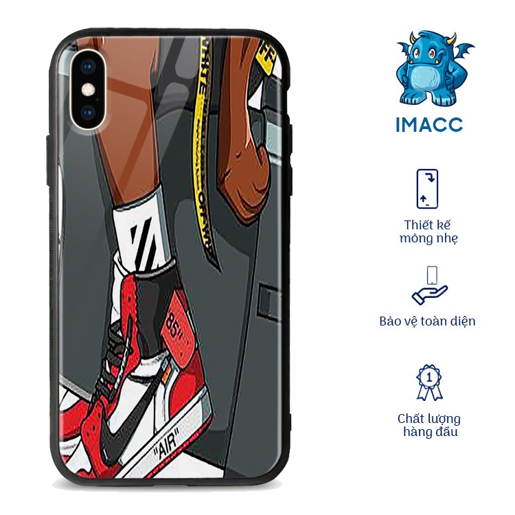 Ốp Đt In Hình Sneaker Jordan IMACC Iphone 5S/6/6Plus/6S/6S Plus/7/7Plus/8/8Plus/X/Xs/Xs Max/11/11 Promax/12/12Promax