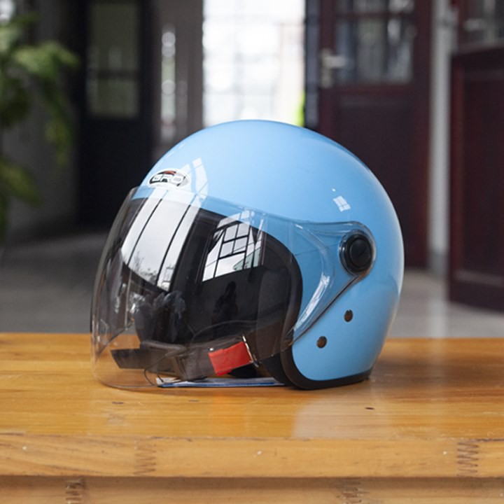 Nón bảo hiểm Nữ che mặt 3/4 Chính Hãng GRO : Thời trang - Trẻ trung - Phong cách - An Toàn