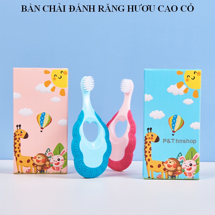 Bàn Chải Đánh Răng Trẻ Em 1-6 Tuổi – Hươu Cao Cổ
