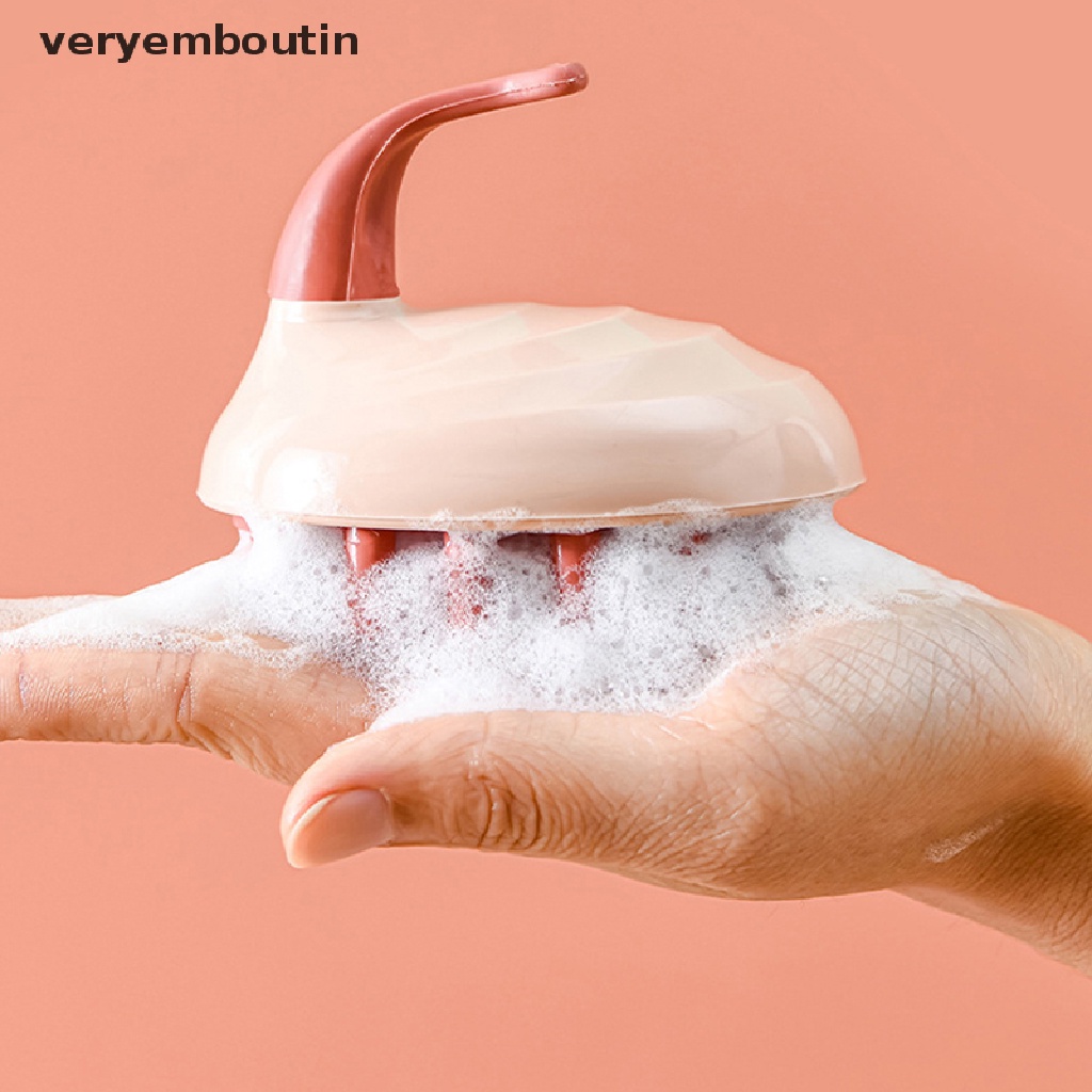 Lược Mát Xa Da Đầu Bằng ABS Tiện Dụng Khi Tắm