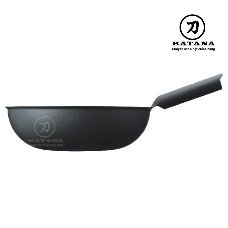 Unilloy - Chảo wok màu đen - 31cm