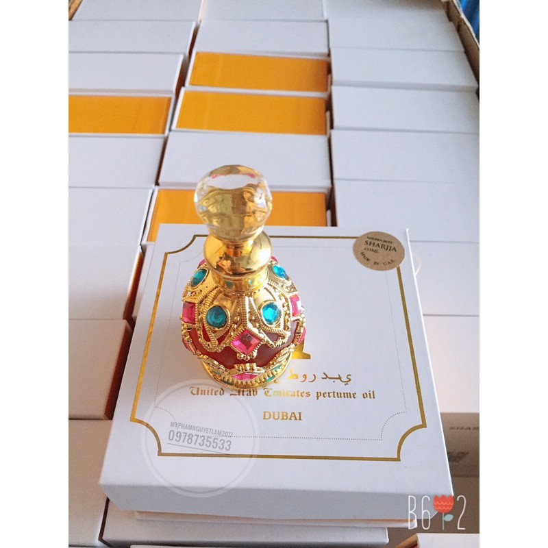 Tinh dầu nước hoa Dubai GOLDEN DUST cho phái nữ