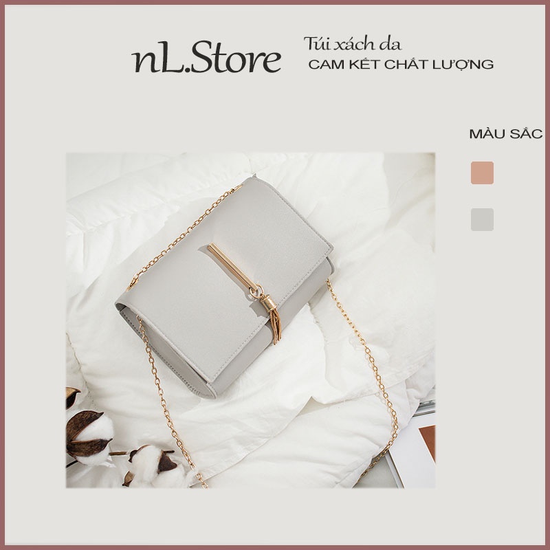 Túi xách nữ đeo chéo mini da Pu cao cấp kẹp nách thời trang nl.Store M06