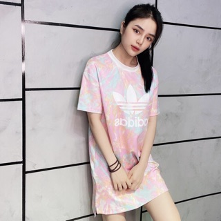 [Full tag code] Váy Adidas hoạ tiết loang 2020