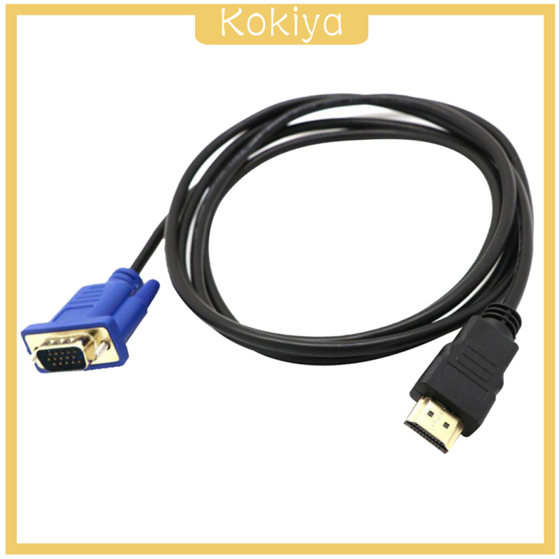 Cáp Chuyển Đổi Hdmi Kokaya 1080p Sang Vga Cho Hdtv 3ft