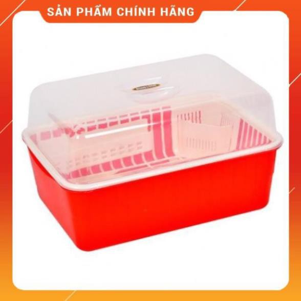 [Grab hỏa tốc 1h]Rổ úp bát SONG LONG có nắp cao cấp(có ảnh thật) Huy Anh