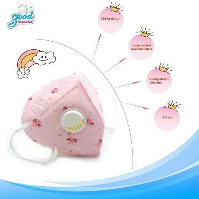 Khẩu Trang Kháng Khuẩn 3 LỚP CAO CẤP Goodmama