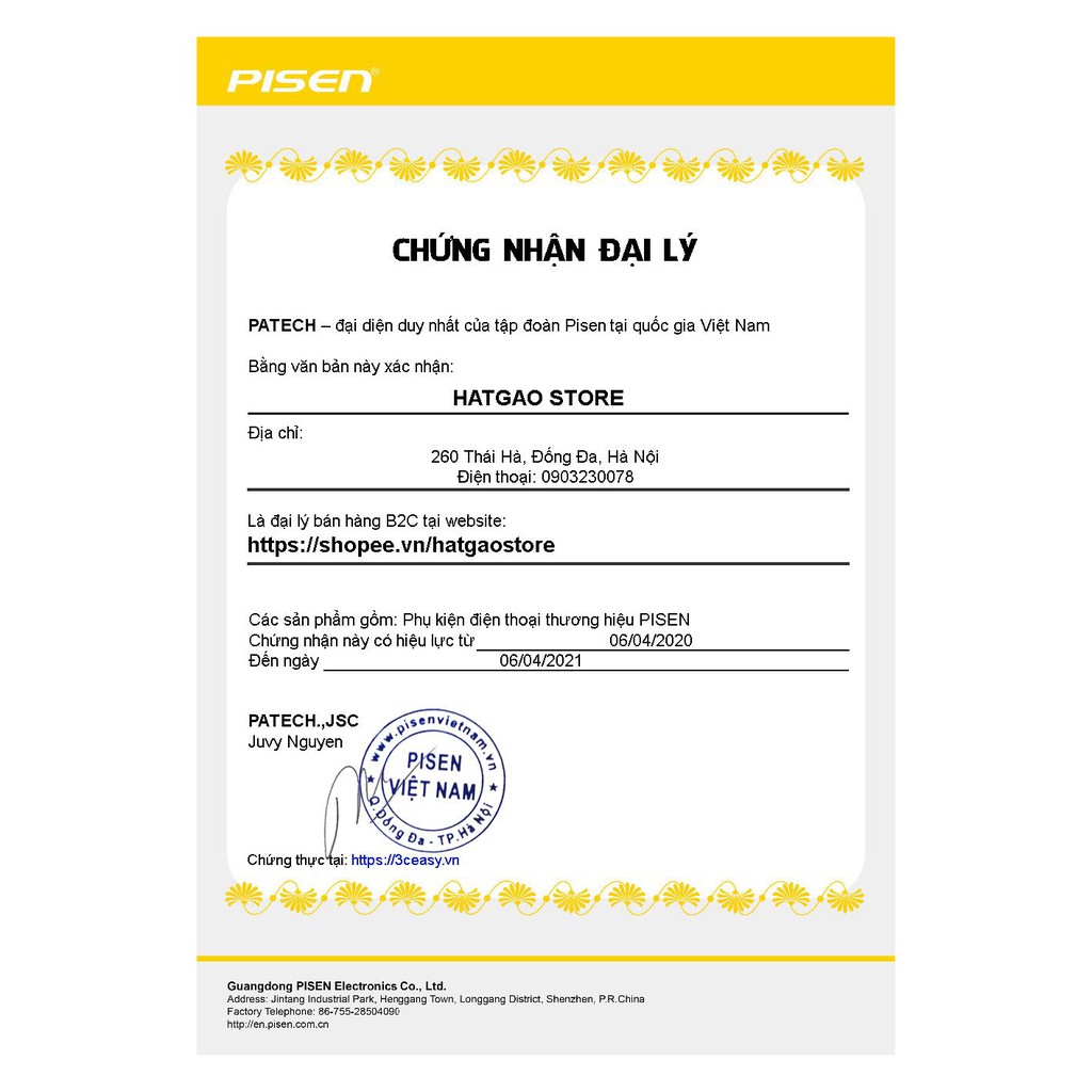 Cáp Pisen 3-in-1 (Lightning/Type-C/Micro) 1.2m CD III - Hàng Chính Hàng