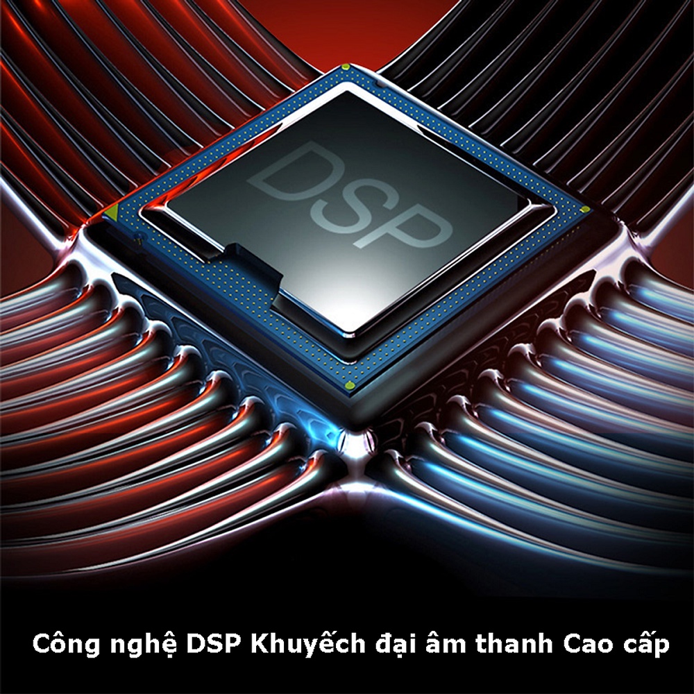 Micro Bluetooth không dây kèm loa Karaoke PKCB 390 10w Line 3.5mm, TF Chip DSP - Hàng Chính Hãng