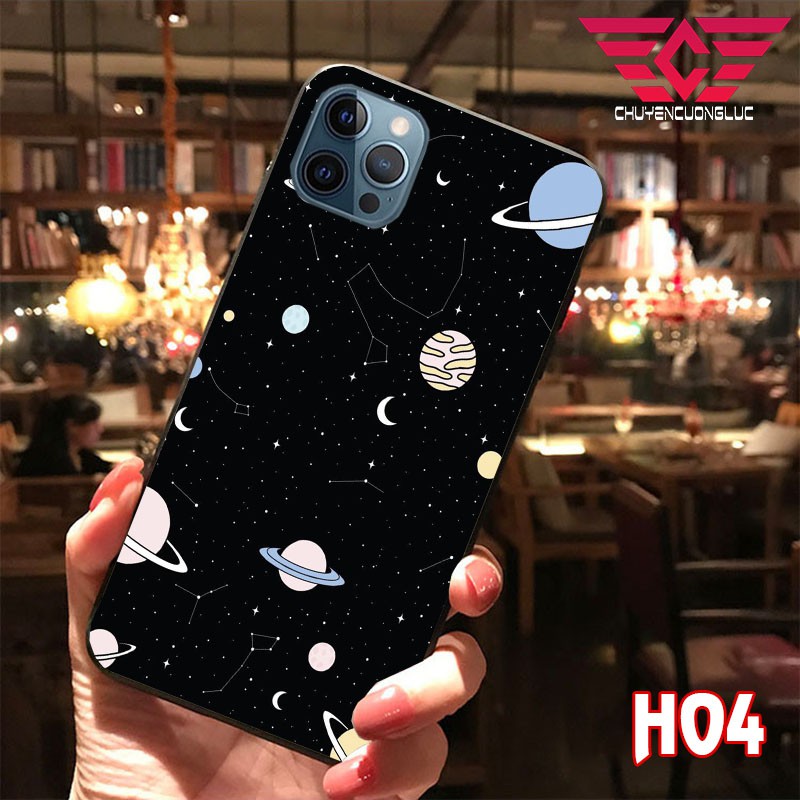 ỐP LƯNG IPHONE 12/ 12 MINI/ 12 PRO/ 12 PROMAX/ IPHONE 11/ 11 PROMAX - VŨ TRỤ NGÂN HÀ HOT TREND