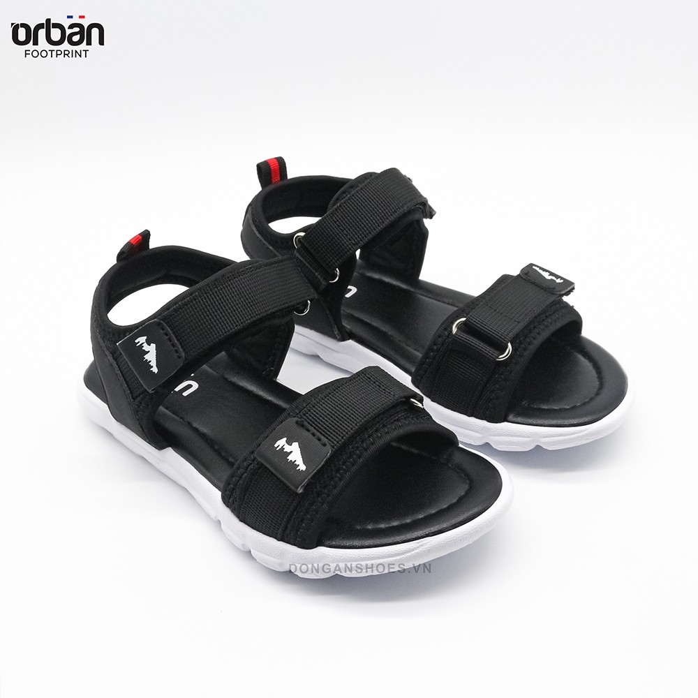 Dép sandal cao cấp cho bé urban sd2104 full màu đỏđenhồng