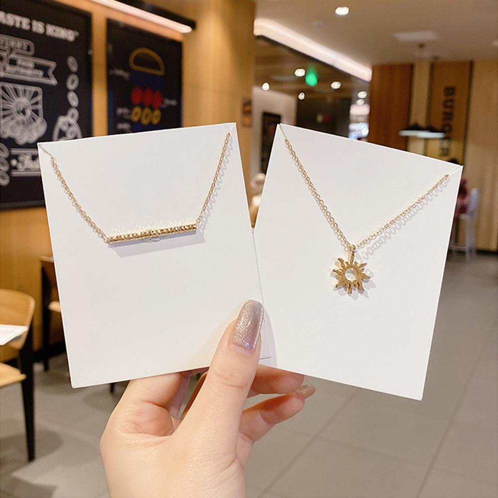 Vòng Cổ Choker Hình Chiếc Lá Dễ Thương MIHAN1|Dây Chuyền Ngắn Mạ Vàng
