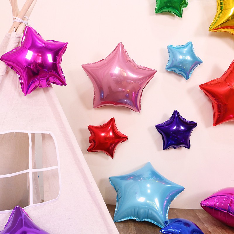 Bóng nhôm ngôi sao 18" (46cm)