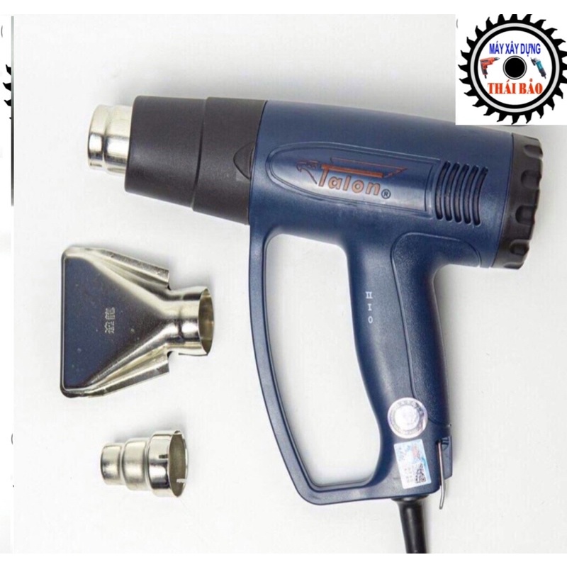 Máy khò hơi nóng Talon 2000w CHÍNH HÃNG Công Ty , bảo hành 6 tháng, khò nhiệt, bọc màng co giỏ quà tết, dán decal