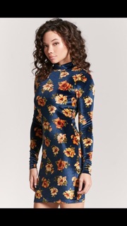 Đầm nhung VNXK F21