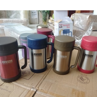 Combo 24 ca nước giữ nhiệt inox hai lớp có quai 500ml - ze112901 zebra thái lan