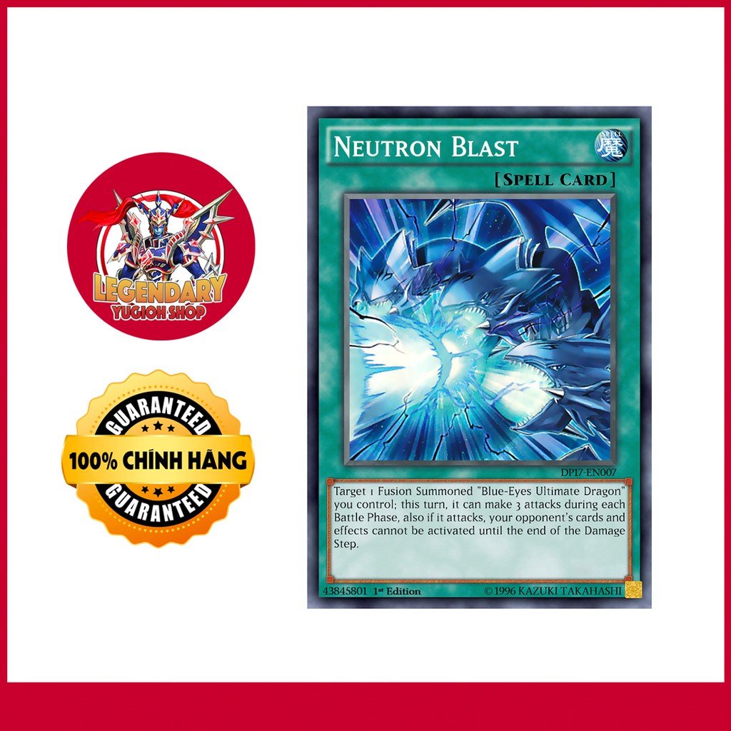 EN-JP]Thẻ Bài Yugioh Chính Hãng] Neutron Blast