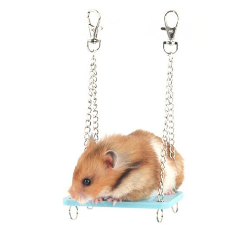 Xích đu gỗ đồ chơi dành cho chuột hamster