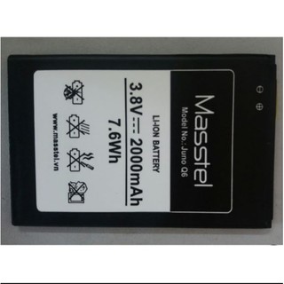 PIN MASSTEL JUNO Q6 ( LOẠI 1 BẢO HÀNH 6 THÁNG )