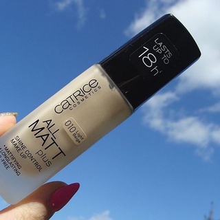 Kem Nền Catrice All Matt Plus Shine Control Make Up 18h