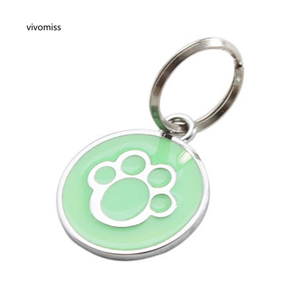 Móc khóa chống lạc thú cưng in hình móng vuốt