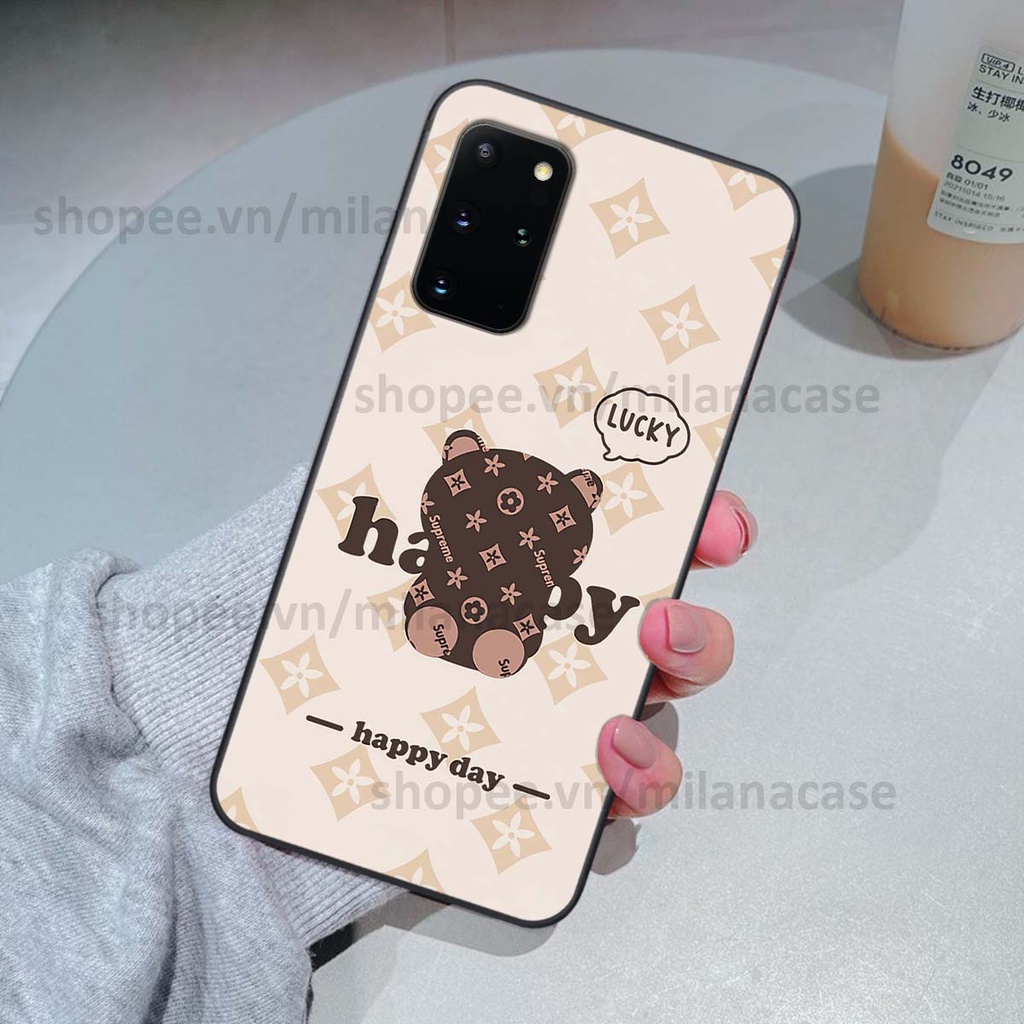 Ốp Samsung S20 / S20 Plus / S20+ gấu be@rBrick gấu Teddy Kaws siêu đẹp, phong cách, cá tính