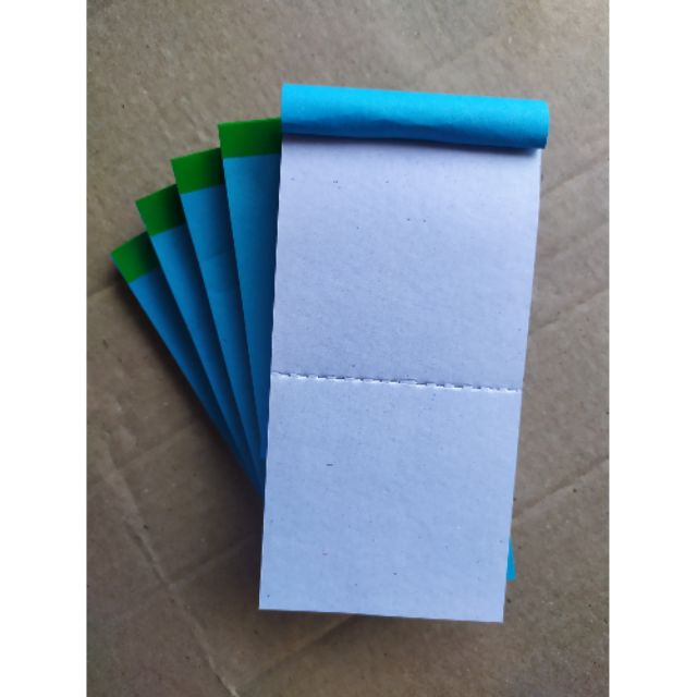 Combo 10 quyển Oder (8x15) 1 liên 100 tờ có rãnh xé - Giấy nhận mực tốt