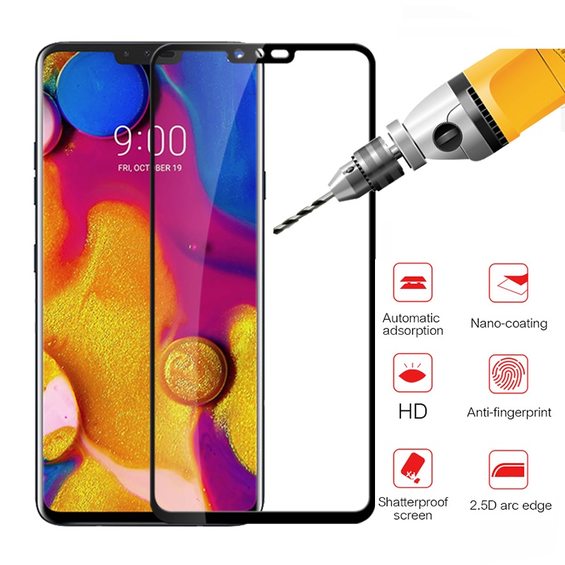Kính Cường Lực Bảo Vệ Toàn Diện Cho Samsung Galaxy S21 Plus Ultra S20 FE S6 S7 Edge S8 S9 S10 E Lite S20 Plus Note 8 9 10 Plus