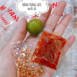 Bánh tráng sa tế muối tắc -siêu cay siêu ngon-69k/10 bịch