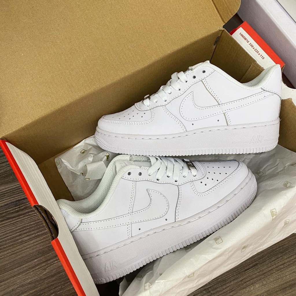 Giày Thể Thao Nam Nữ Sneaker ALL WHITE 𝙃𝙊𝙏 𝙏𝙍𝙀𝙉𝘿 𝘾𝙖𝙢𝙨𝙩𝙤𝙧𝙚 Đế Cao | BigBuy360 - bigbuy360.vn