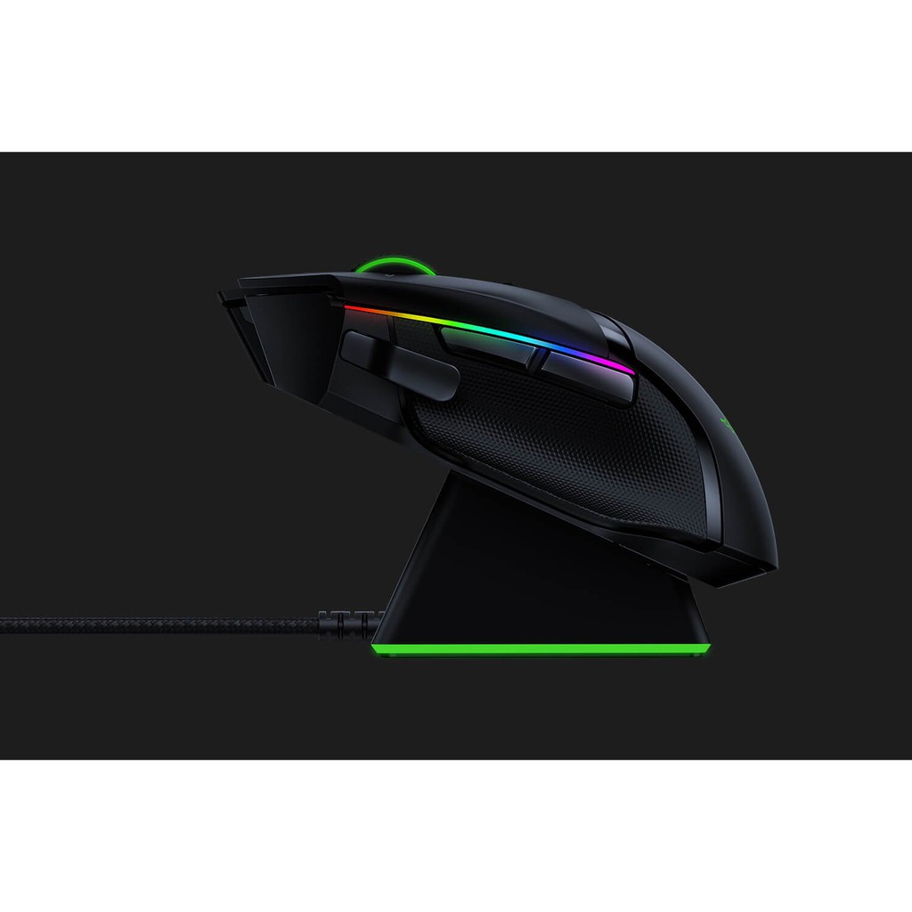 Chuột chơi game Razer Basilisk Ultimate Wireless with Charging Dock (RZ01-03170100-R3A1) – Kèm dock sạc- Hàng Chính Hãng