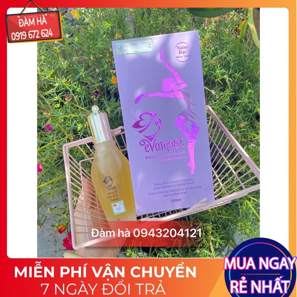 Dung dịch vệ sinh phụ nữ Evamost sẵn